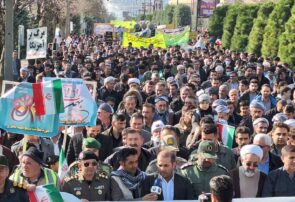 مراسم باشکوه راهپیمایی ۲۲ بهمن در پیرانشهر