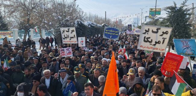 ۲۲ بهمن تماشایی در پیرانشهر