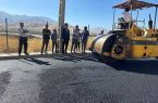 معابر روستای رزگاری پس از آسفالت بهره‌برداری شد